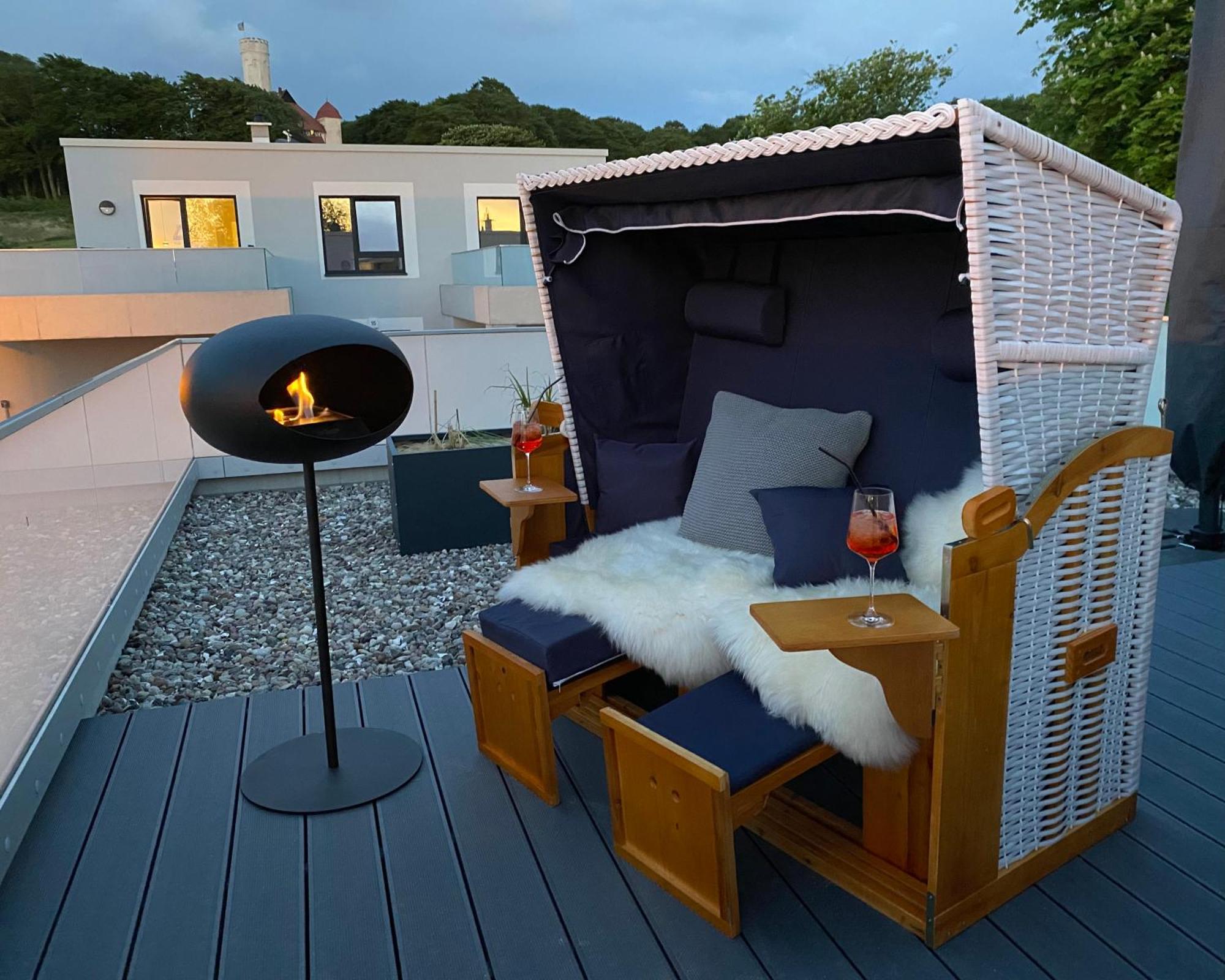 Ferienwohnung Sonnendeck Rügen Lohme Exterior foto